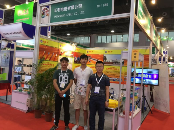 2016正明电缆广交会掠影